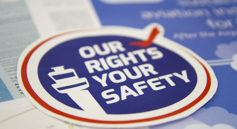 Our Rights Your Safety campaign logo