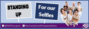 National Trust selfie logo